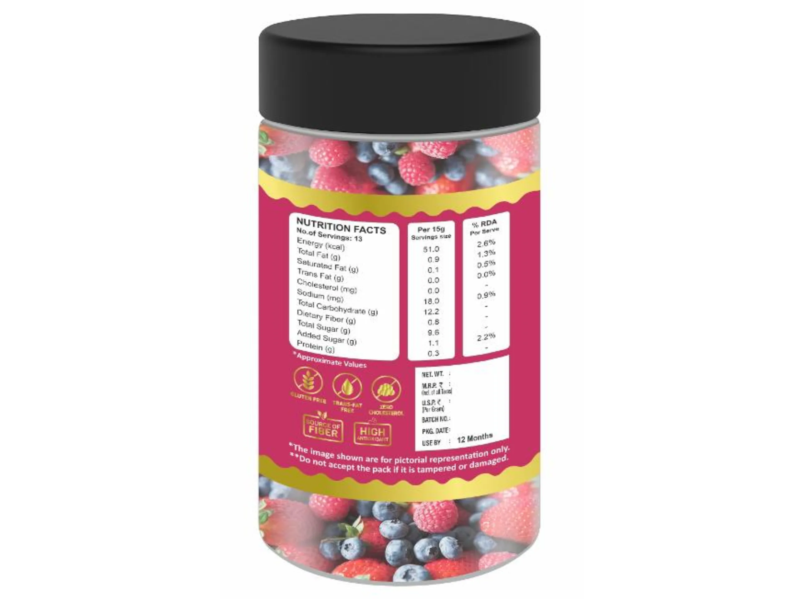 Nutmonk mix Berry